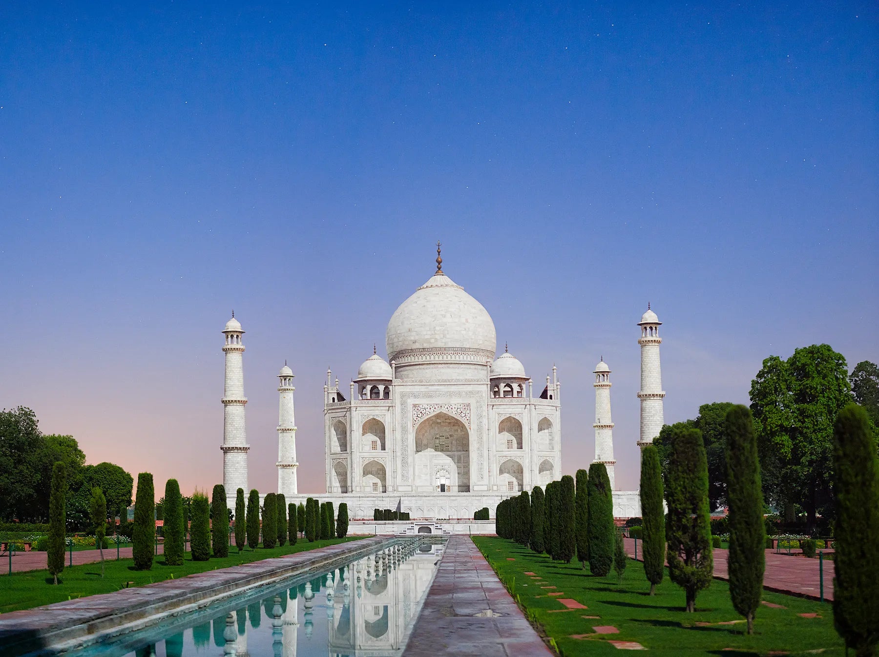 Taj Mahal at Night