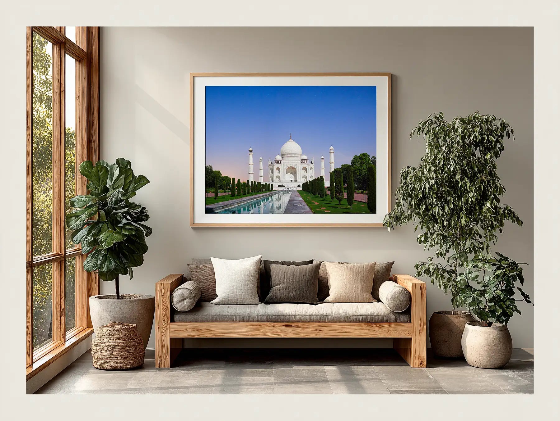 Taj Mahal at Night
