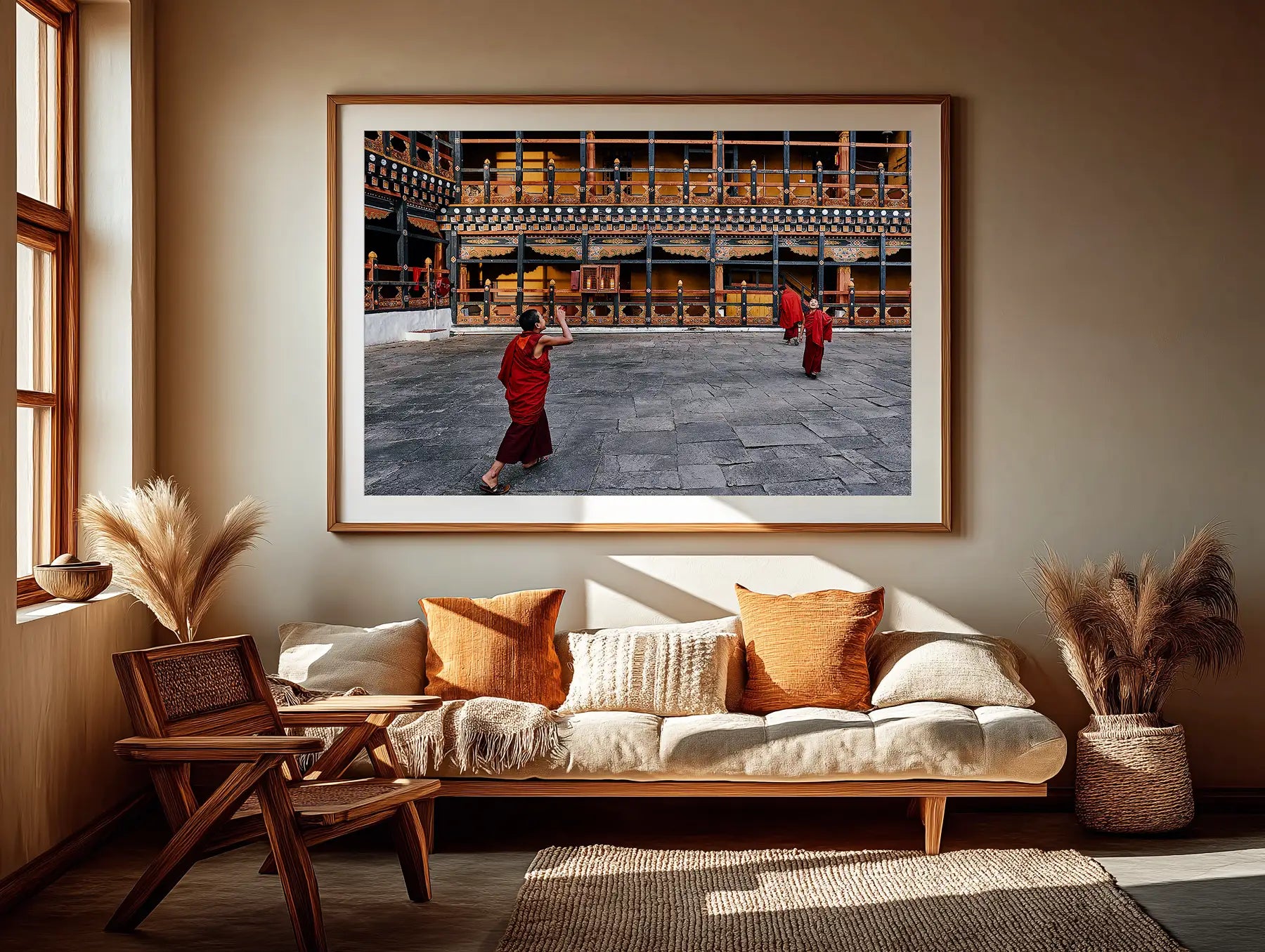 Child Monks at Play