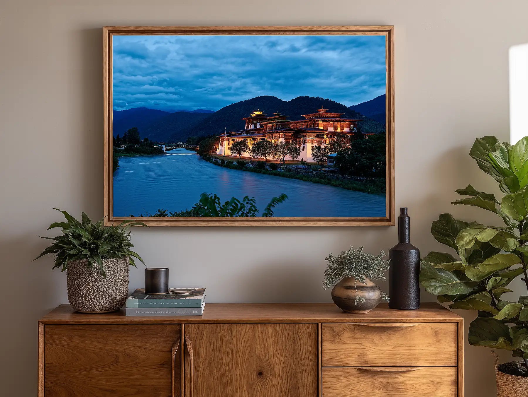 Punakha Dzong at Twilight
