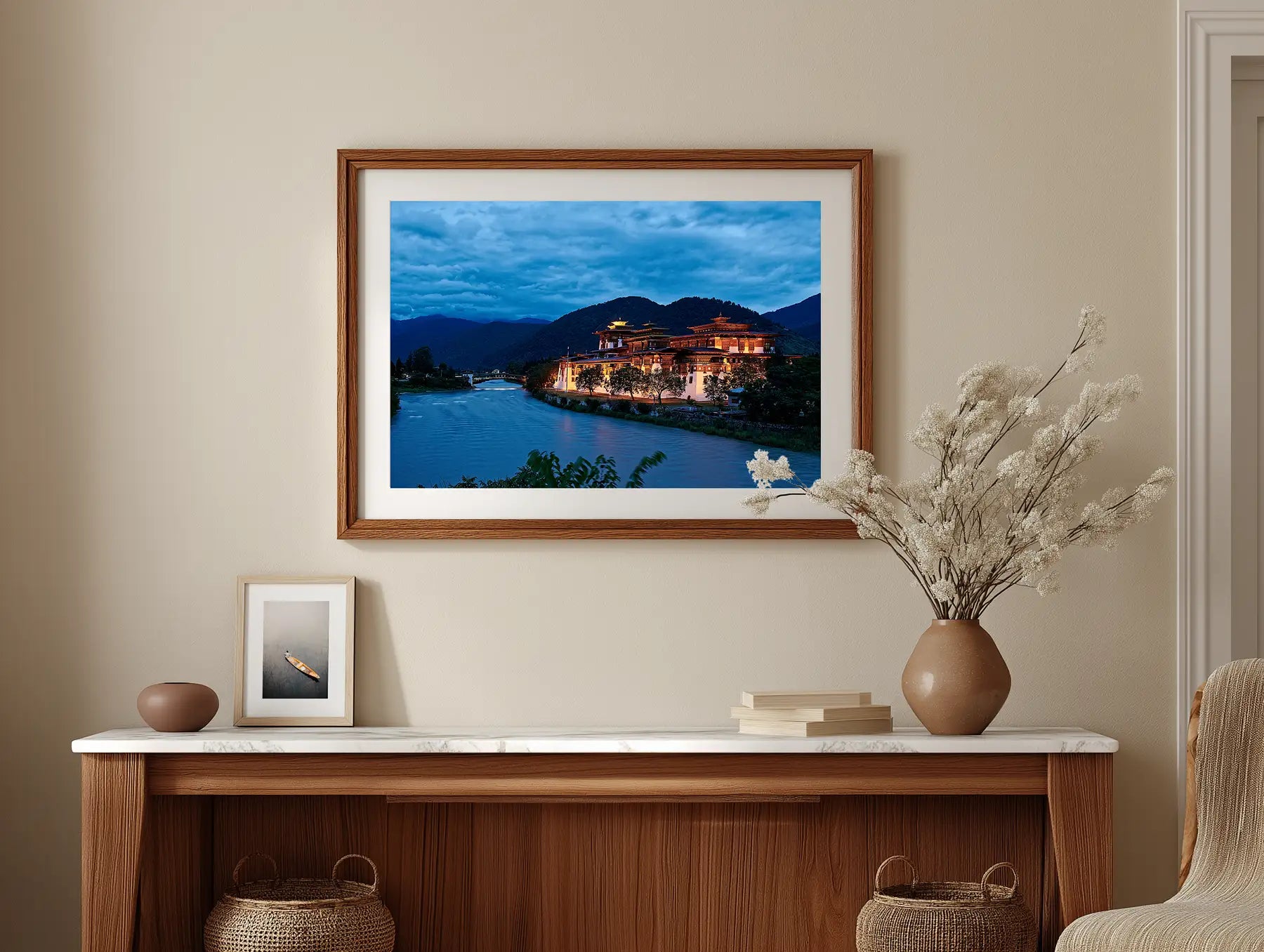 Punakha Dzong at Twilight