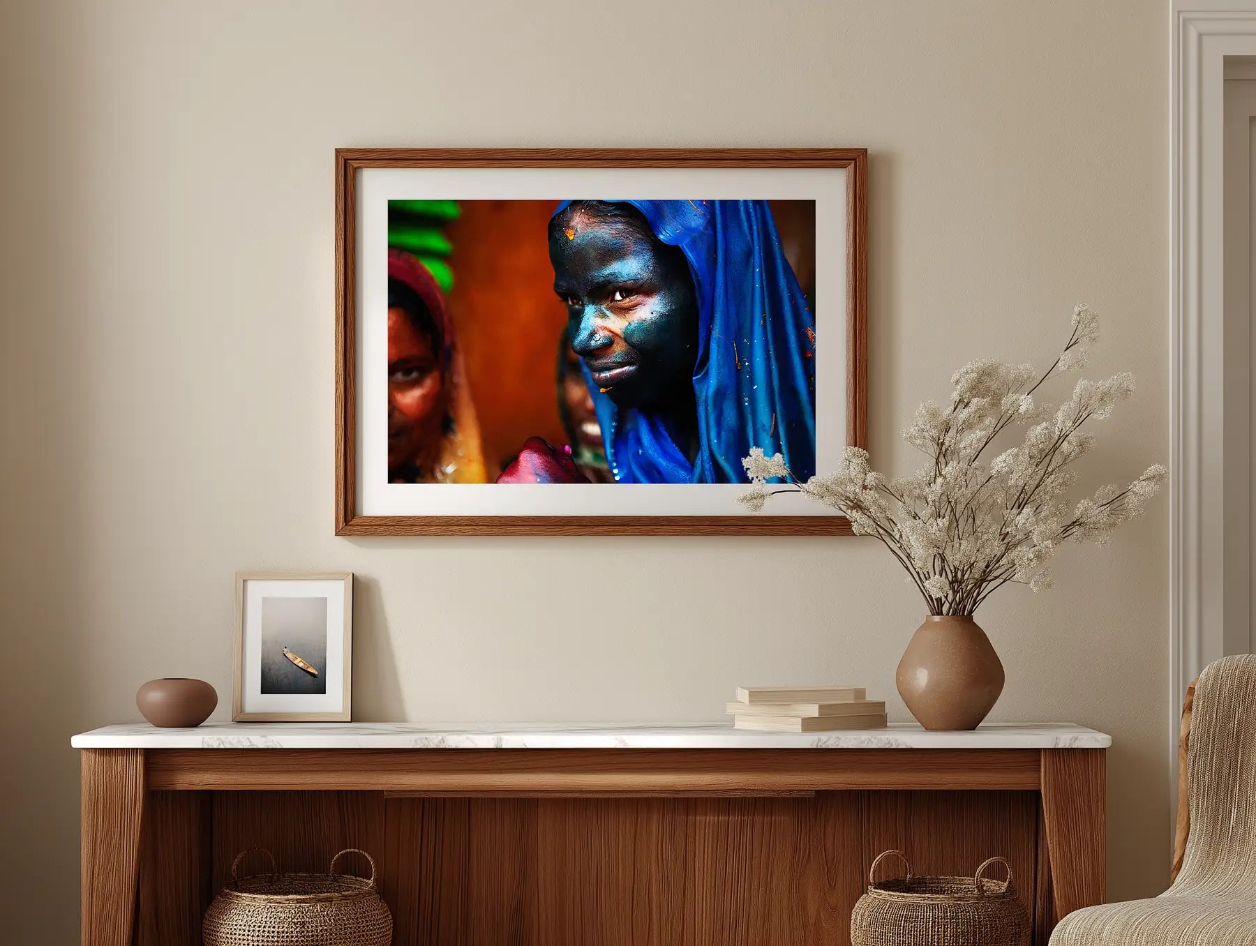 Lady in Blue