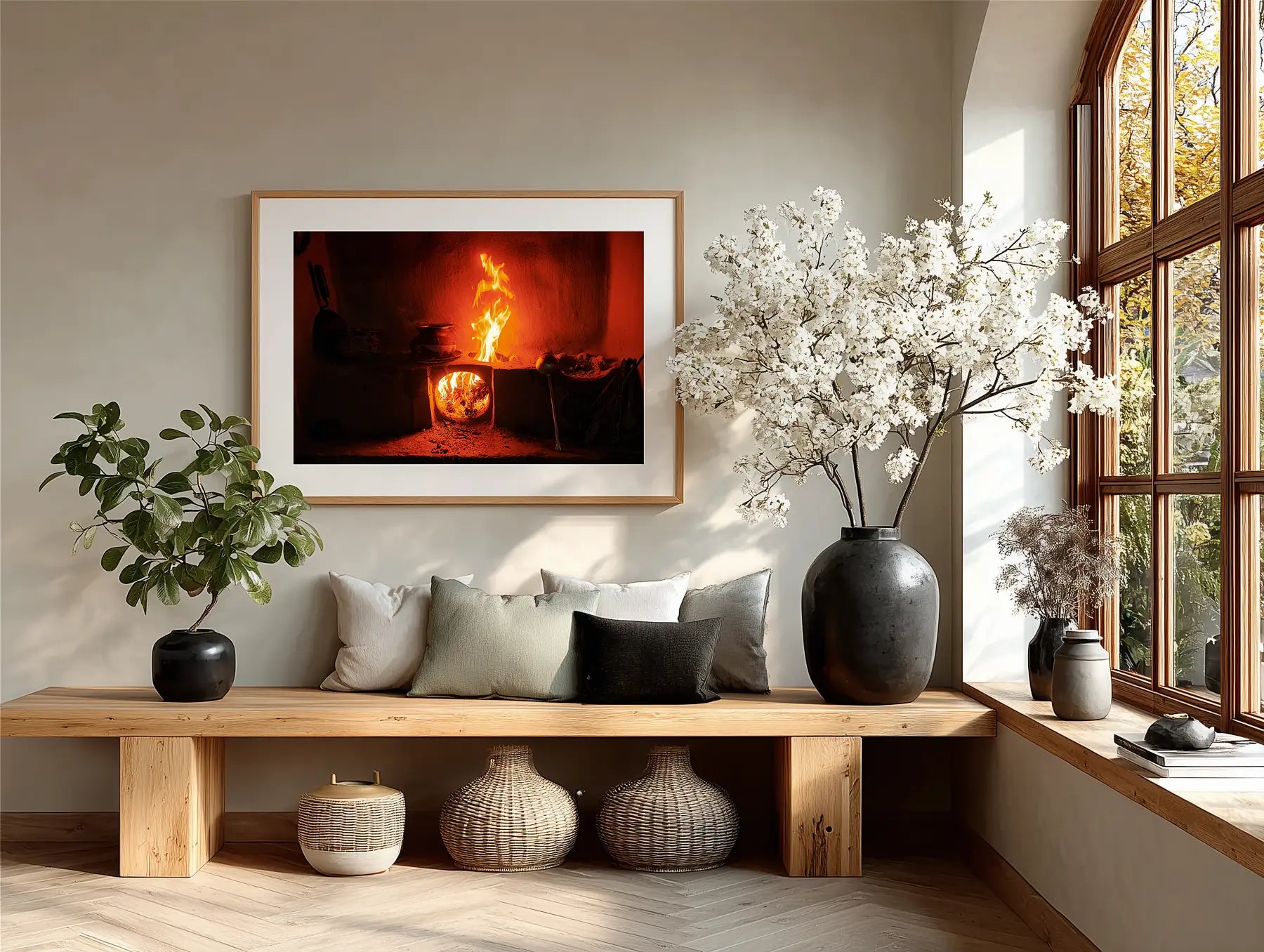 Flames at Hearth
