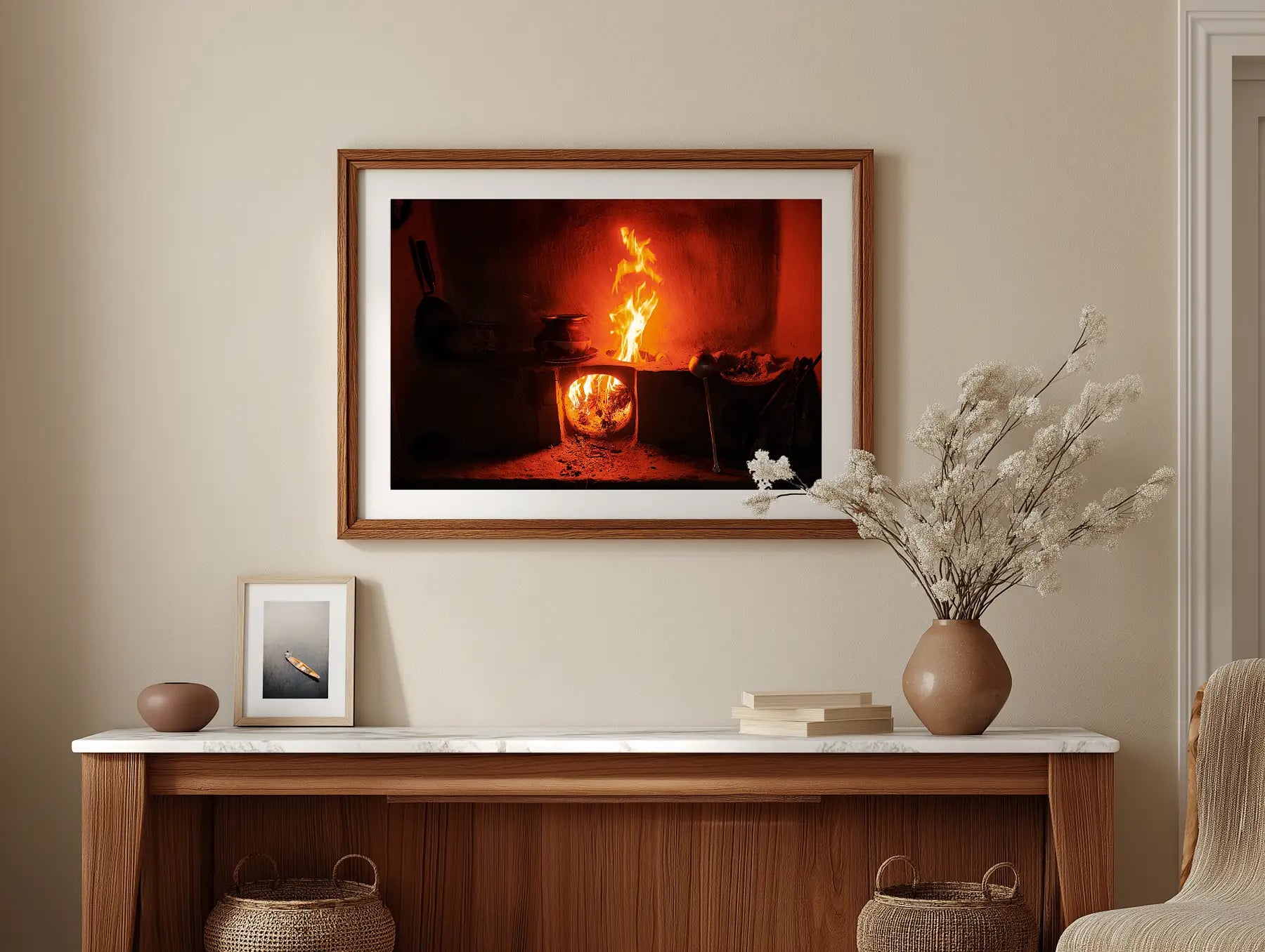 Flames at Hearth