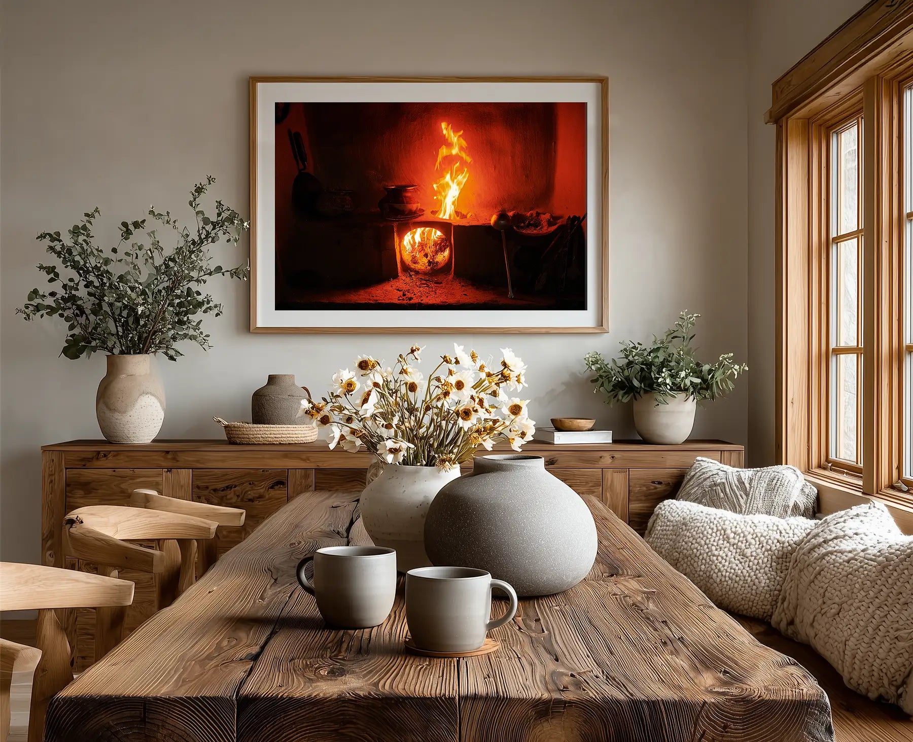 Flames at Hearth