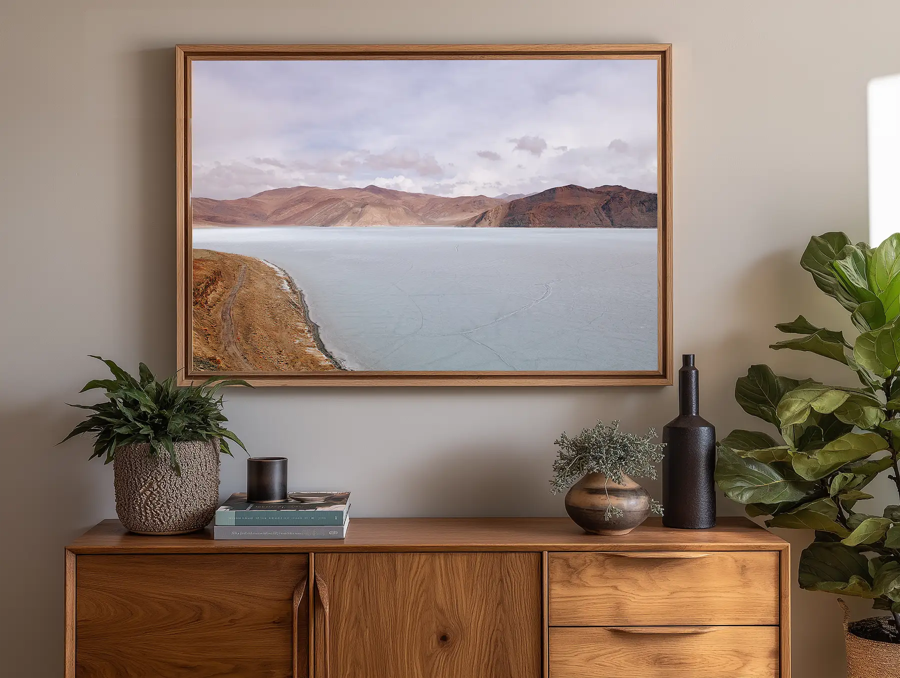 The Frozen Pangong