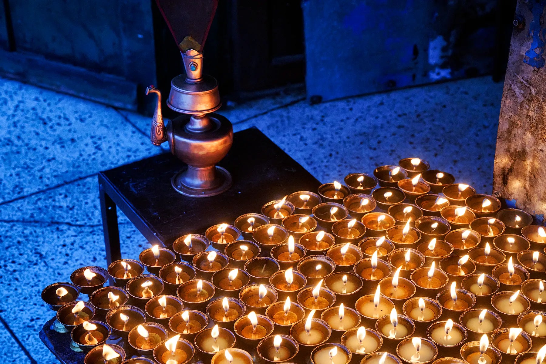Morning Light at Boudhanath