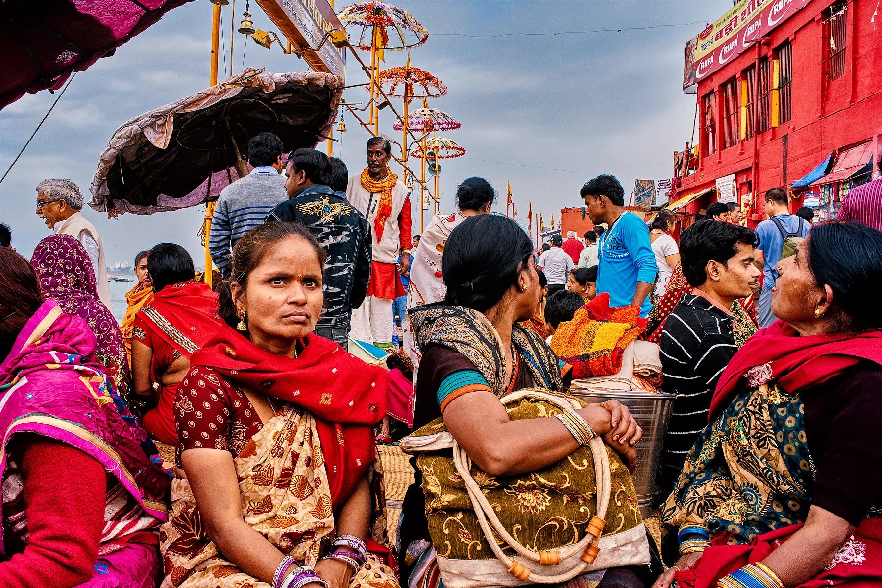 Drama at Dashashwamedh Ghat
